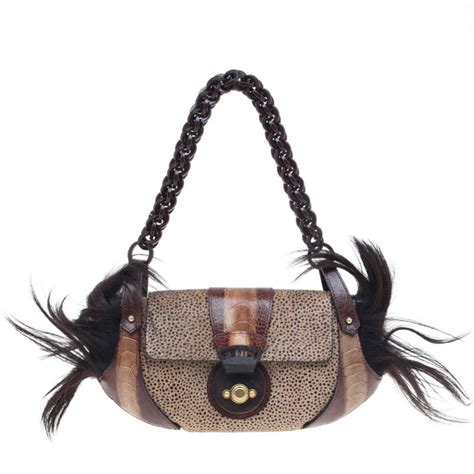 fendi pony hair handbag|fendi handbags.